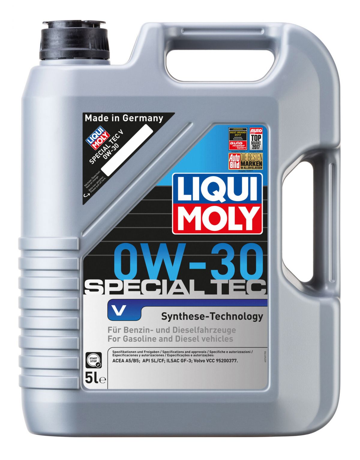 LIQUI MOLY エンジンオイル　スペシャルテックV 0W30 20L 2363