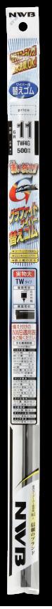 純正ワイパー替えゴム TN45G ゴム形状 TN NWB 1