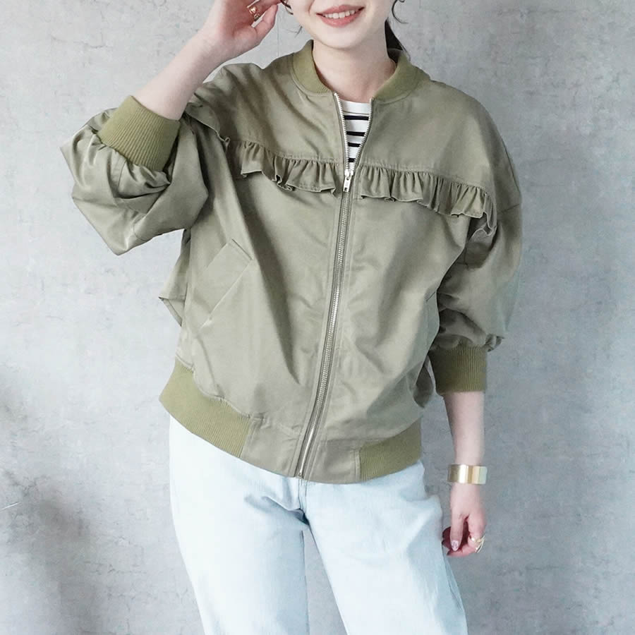 楽天市場】フリル ma－1の通販