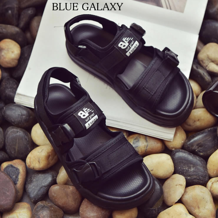 【クーポンで半額！●7/25(火)00:00〜26時間】スポーツサンダル スポサン アウトドア サンダル マジックテープ 靴 シューズ レディース S M Lのサムネイル