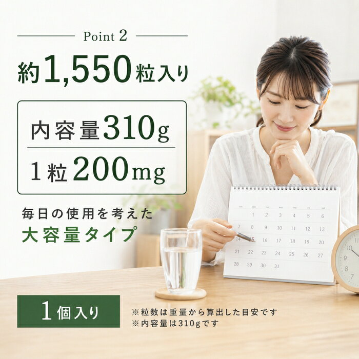 クロレラゴールド100 ユウキ製薬 約1550粒 ×6個セット │ 310g クロレラ サプリメント 無添加 直打錠 ピレノイドサ種 細胞壁破砕 クロレラエキス CGF 葉緑素 鉄 ビタミンB群 た blue-horizon-10014389 健康雑貨のお店「blue horizon」 サンプル画像3