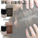 ヘアファンデーション ポンポン頭皮ファンデ ポンポン 薄毛 白髪隠し パウダー 白髪かくし ファンデーション 生え際 生え際薄毛隠し 白髪隠しに 白髪かくし フ...