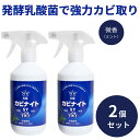 乳酸カビナイトST 450ml 2個セット 強力 カビ取り スプレー ミントの香り 日本製 カビ取り剤 カビ対策 かびとり カビとり 黒カビ 赤カビ 壁 除去剤...
