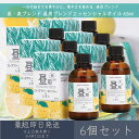 【昼・夜ブレンド】 昼用ブレンド エッセンシャルオイル 65ml 6個セット │ デイリーアロマジャパン デイリーアロマ ギフト プレゼント 日本製 ローズマリ...