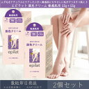 【エピラット】 脱色クリーム 敏感肌用 55g+55g 2個セット | クラシエ kracie epilat 脱毛 除毛 脱色 脱毛剤 除毛剤 脱色剤 ボディケア ムダ毛 うぶ毛 ブリーチ 無臭 ゴールド カモミールエキス 海藻エキス 植物性スクワラン ローヤルゼリーエキス