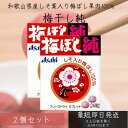 アサヒグループ食品 梅ぼし純 24粒 2個セット タブレット しそ葉入り 梅ぼし 果肉100% アサヒ Asahi 和歌山産しそ入り