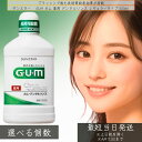 サンスター GUM ガム 薬用 デンタルリンス レギュラータイプ 500ml │ 歯周病 予防 デンタルリンス 口臭 予防 液体歯磨き レギュラータイプ 洗口液 GUM 歯磨き
