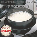 カクセー 電子レンジ炊飯器 一合炊き │ CK-001 備長炭配合 ご飯メーカー 日本製 魂魄と 炊飯ポット レンジ調理機 電子レンジ用炊飯鍋 めしべら 計量カップ 電子レンジ鍋 一人暮らし用
