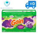 Gain ゲイン 乾燥機用柔軟シート ムーンライトブリーズ 120シート 乾燥機用柔軟剤仕上げ剤シート 香りシート ファブリックソフナー