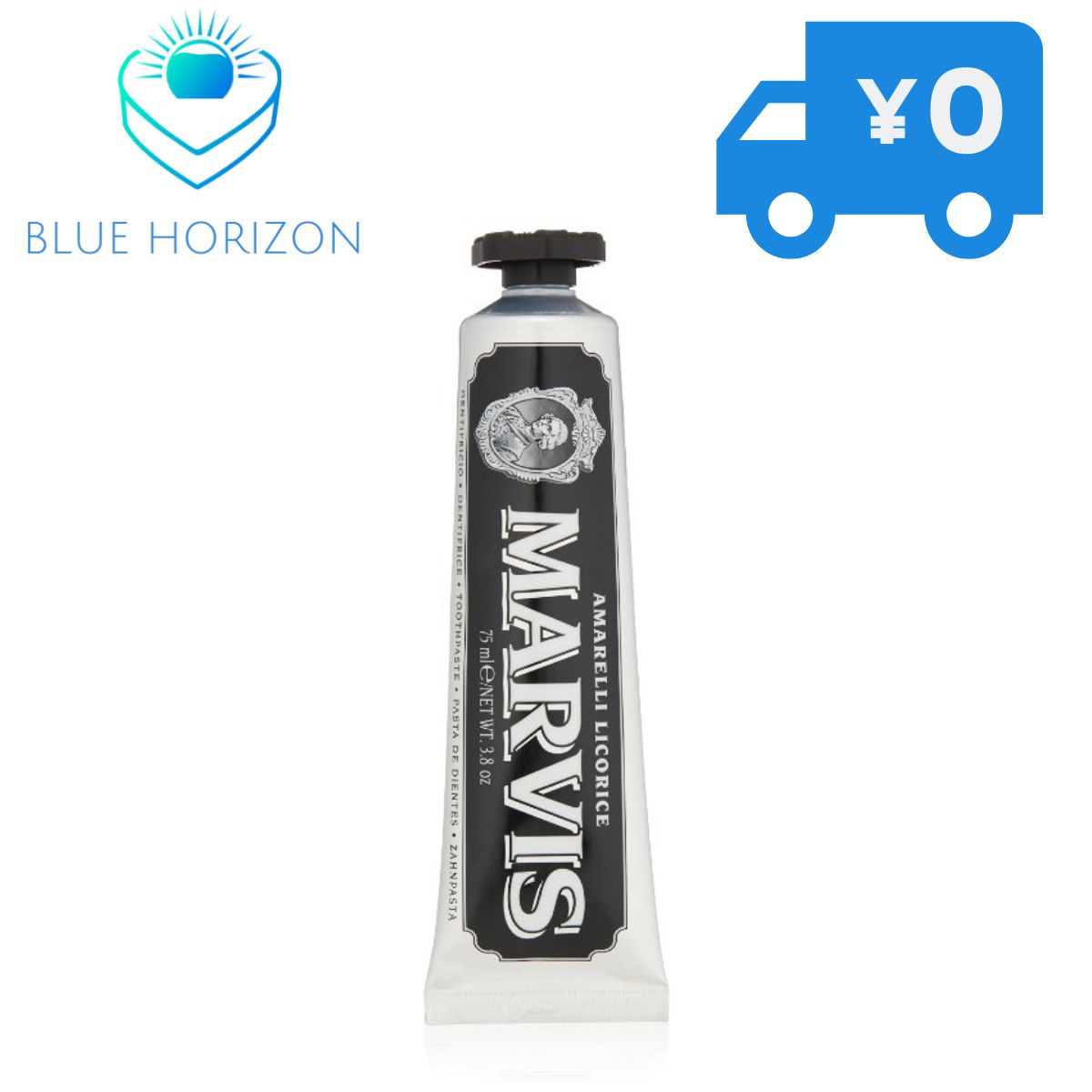 マービス Marvis リコラス・ミント 75ml リコラスミント 歯磨き粉　 歯みがき ホワイトニング効果 marvis マービス 歯垢 除去 息 ブラッシングオーラルケアのサムネイル