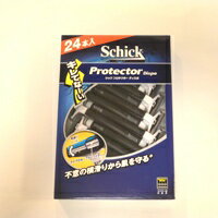 【メール便送料無料】Schick シック　プロテクター　ディスポ　24本入り 髭剃り 替刃 ひげそり ...