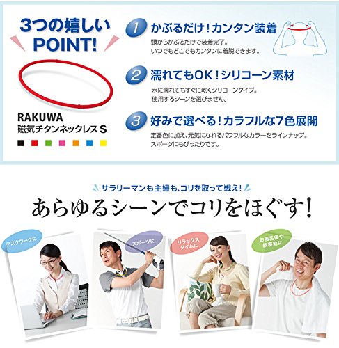 ファイテン(PHITEN)RAKUWA磁気チタンネックレスS