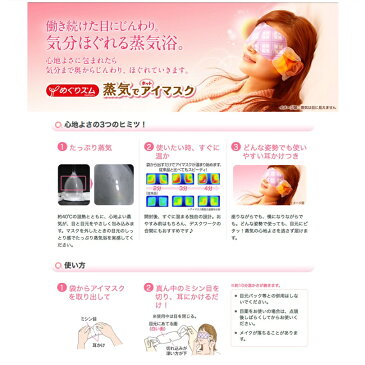 【定形外郵便で全国送料無料!代金引換購入不可/配達日時指定不可】花王 めぐりズム 蒸気でホットアイマスク ローズの香り 5枚入×2個セット