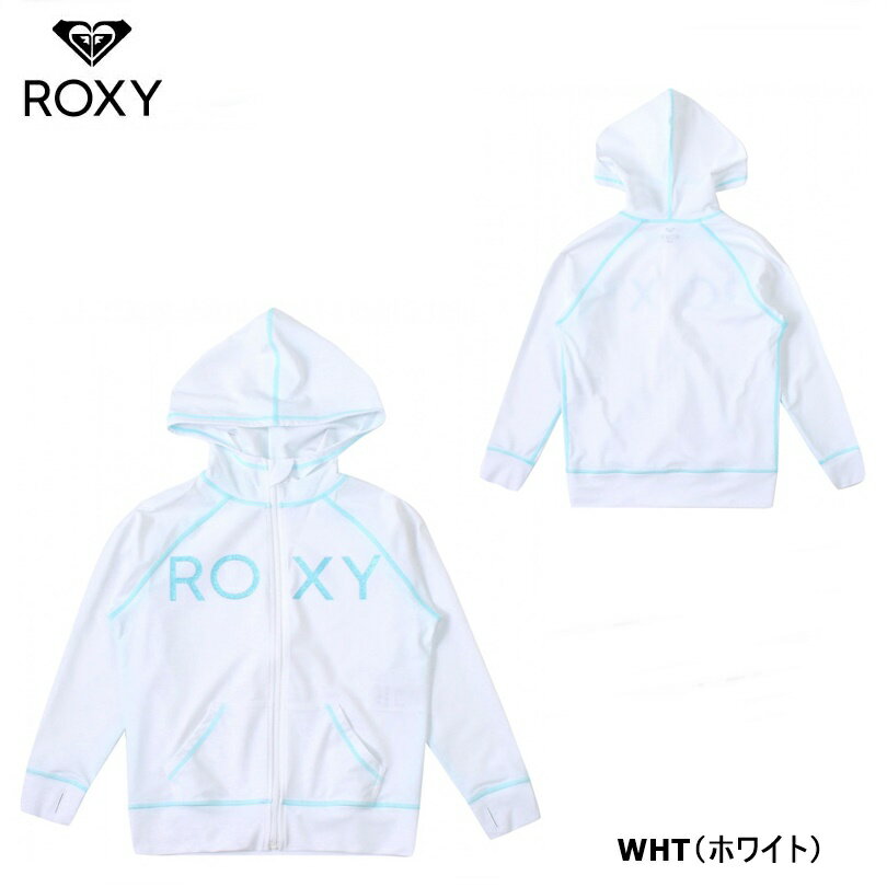 【ゆうパケットで全国送料無料!代金引換購入不可／配達日時指定不可】ROXY（ロキシー）MINI RASHIE PARKA　キッズ 長袖ラッシュパーカー［TLY181101］ 2