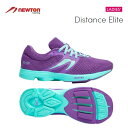 【送料無料!】 NEWTON(ニュートン) レディース ランニングシューズ DISTANCE ELITE(ディスタンスエリート) Purple/Blue(パープ...