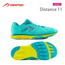 【送料無料！】 NEWTON(ニュートン) レディース ランニングシューズ DISTANCE 11(ディスタンス11) Turquoise/Teal(ターコイズ×ティール) [W000622] ※返品・交換不可商品となります。