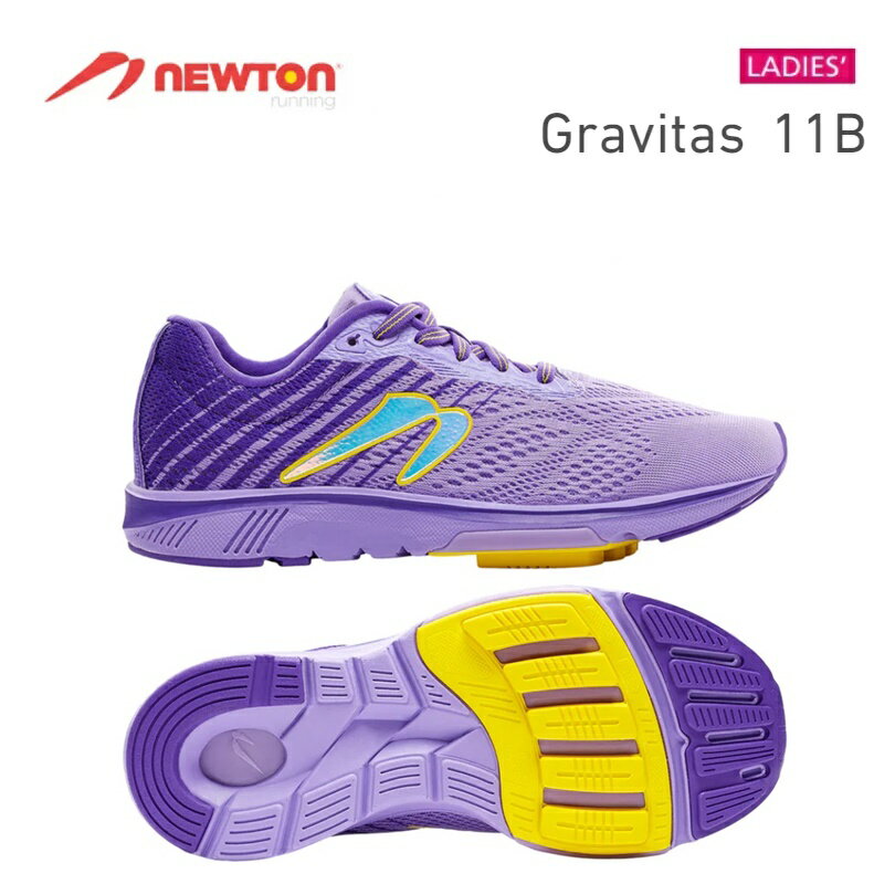 【送料無料！】 NEWTON(ニュートン) レディース ランニングシューズ GRAVITAS 11B(グラビタス11B) Periwinkle/Violet(ペリリンクル×バイオレッド) [W000222B] ※返品・交換不可商品となります。