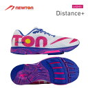 【送料無料!】 NEWTON(ニュートン) レディース ランニングシューズ DISTANCE+(ディスタンスプラス) White/Magenta(ホワイト×マゼ...