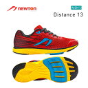 [日本全国送料無料！] NEWTON(ニュートン) メンズ ランニングシューズ Distance13 (ディスタンス13) Red/Yellow(レッド×イエロー) [M000524] ※返品・交換不可商品となります