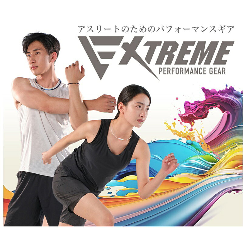ファイテン(PHITEN) RAKUWA磁気ネックレス EXTREME トライバル 50cm (3カラー)