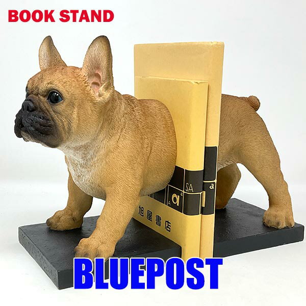\在庫限りのセール /【送料無料】インテリア ウービア 置物 フレンチブルドッグ の本立て:H21234 ブックスタンド※沖縄・離島・海外へは発送不可メーカー:...