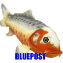 \棚卸決算セール/錦鯉 浅黄 35 BH8315 KOI ニシキゴイ・アサギ ハンサ hansa ぬいぐるみ 魚 リアル