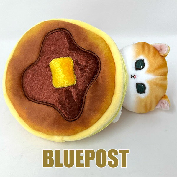 モフサンド mofusand ぬいぐるみポーチ：ホットケーキにゃんのサムネイル