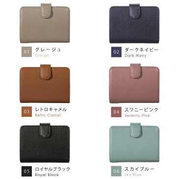 【SS限定300円OFFクーポン+P2倍】ミニ財布 二つ折り財布 レディース 本革 薄い RFID スキミング防止 コンパクト 小さい財布 財布 コンパクト スリム ミニ 小銭入れ カードたくさん がま口 じゃばら 多収納 多機能 ブランド ギフト 誕生日 / HW3
