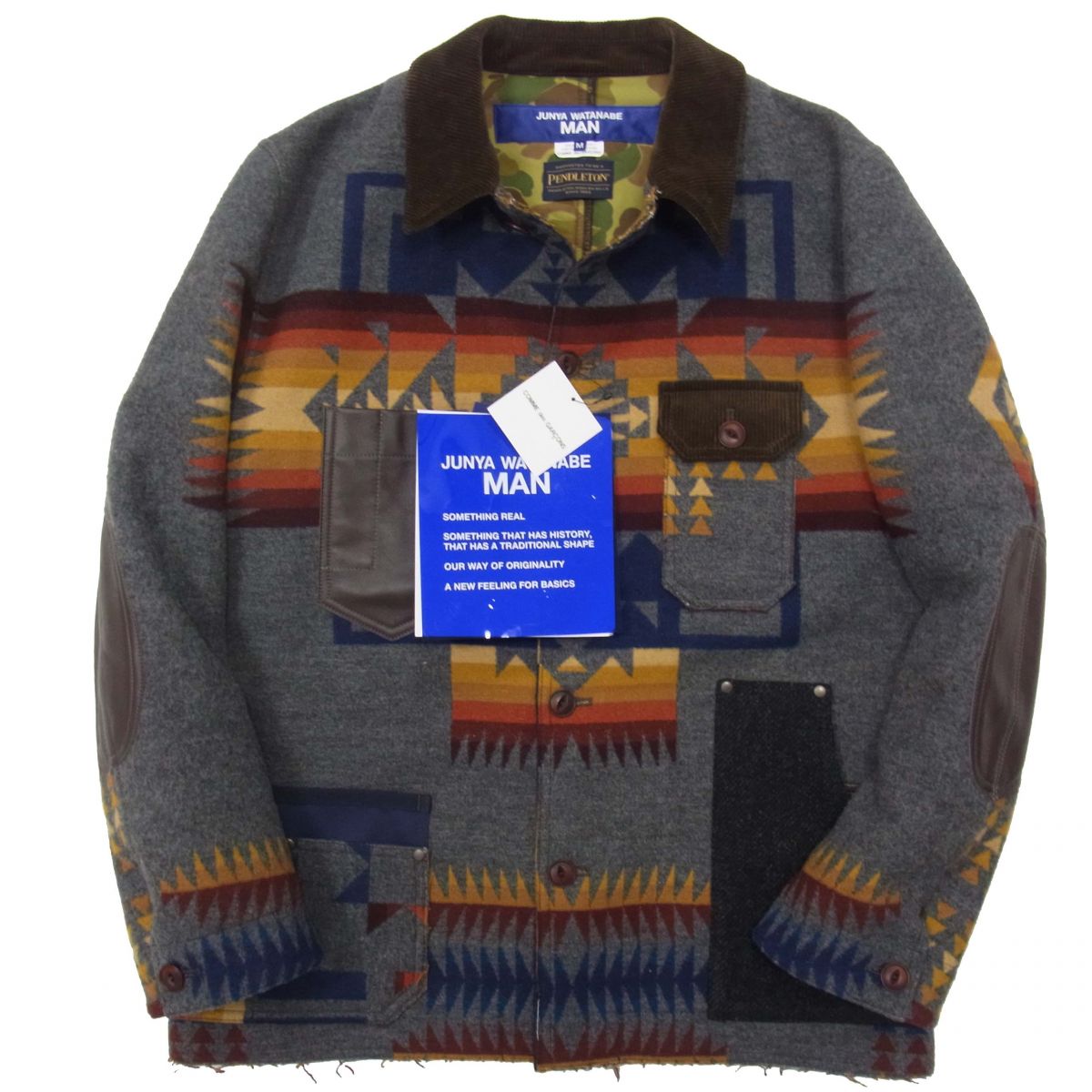 ygpzJUNYA WATANABE~PENDLETON [NWPbg 2022FW W~NC COMME des GARCONS Y p^[WK[h