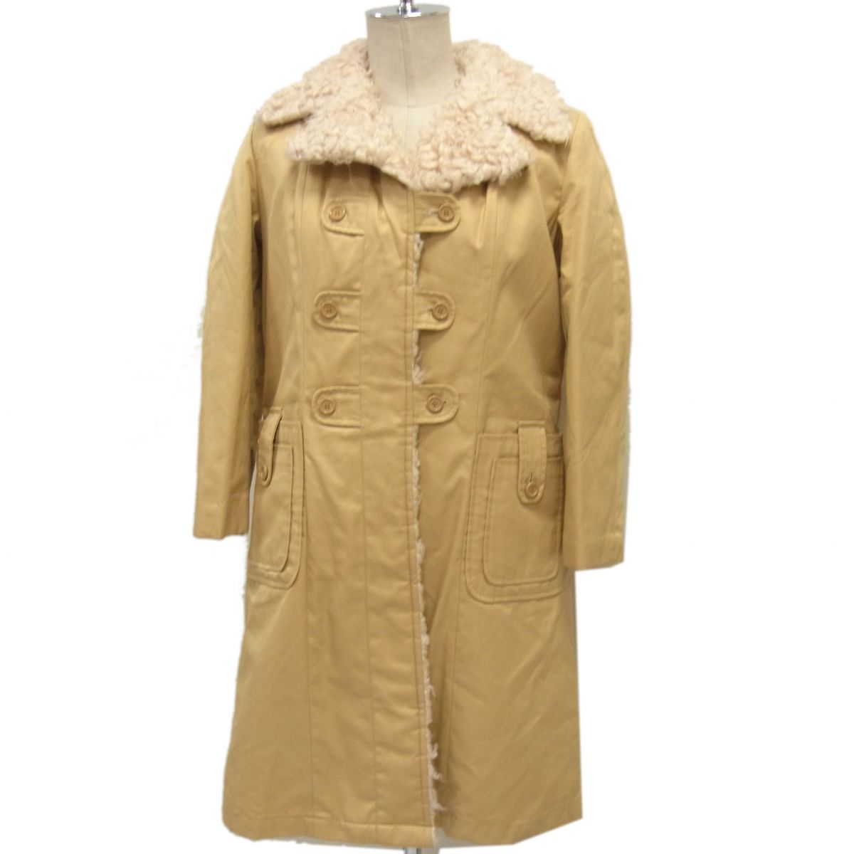 Rakuten - 【中古】ヴィンテージ 80s☆McGREGOR マックレガー 裏ボアコート レディース 冬物
