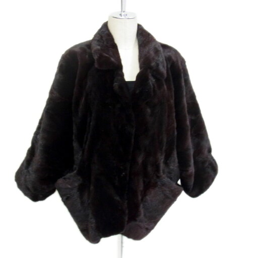 【中古】◇高級毛皮 ミンクジャケット ショートコート ダークブラウン 大きめのポケット付き MINK FUR 毛艶 毛並 皮質 良好 レディース 【中古】◇高級毛皮 ミンクジャケット ショートコート ダークブラウン 大きめのポケット付き MINK FUR 毛艶 毛並 皮質 良好 レディース