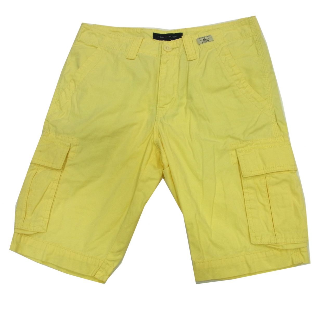 【中古】美品■TOMMY HILFIGER ハーフ カーゴパンツ 夏物 メンズ トミーヒルフィガー