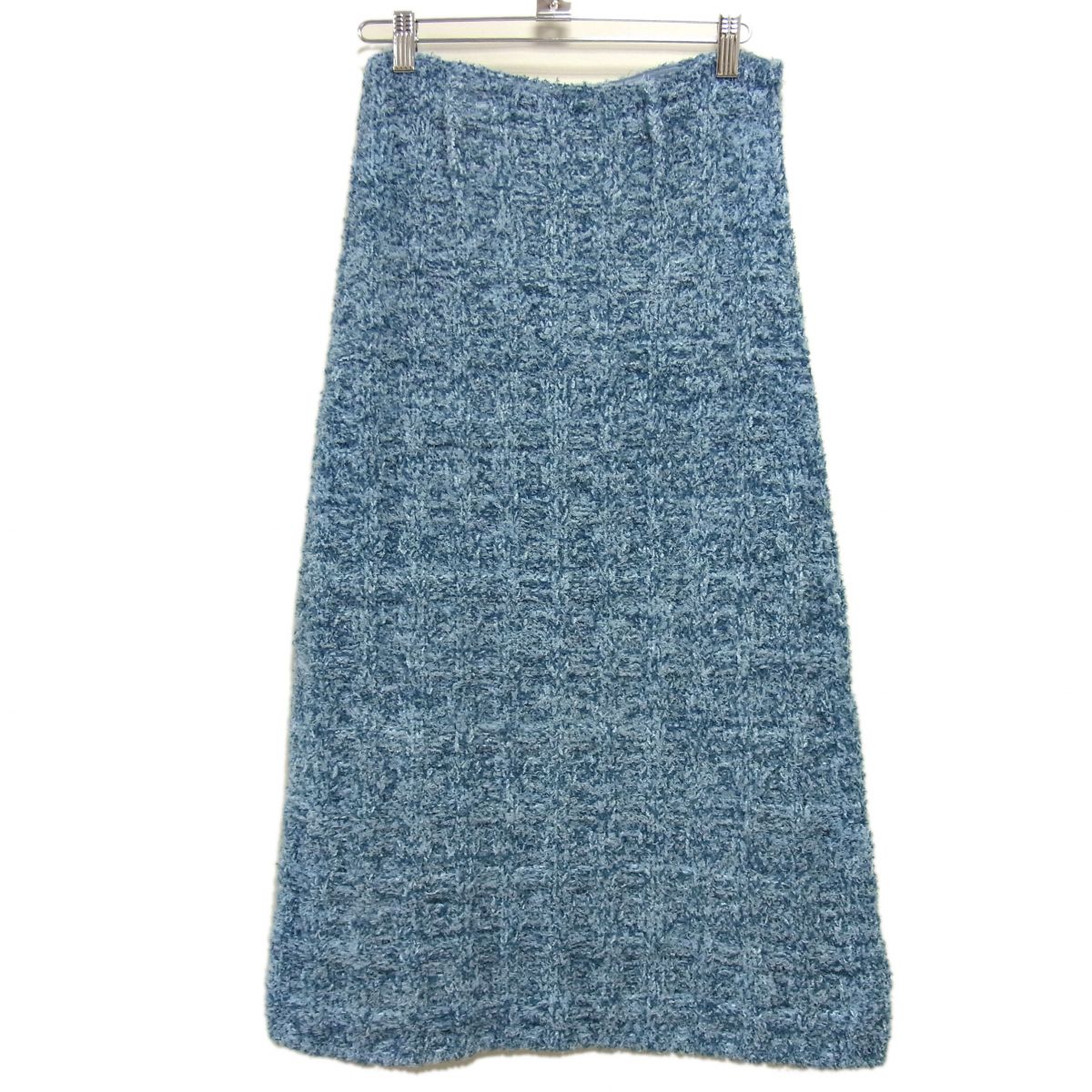 Rakuten - 【未使用】☆Maison Margiela メゾンマルジェラ 22AW レディース デニムブークレニット ミディスカート S51MA0495