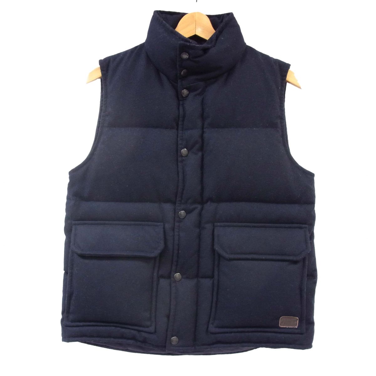 Rakuten - 【中古】美品◆ARMEN アーメン ダウンベスト ウール フランス製 メンズ