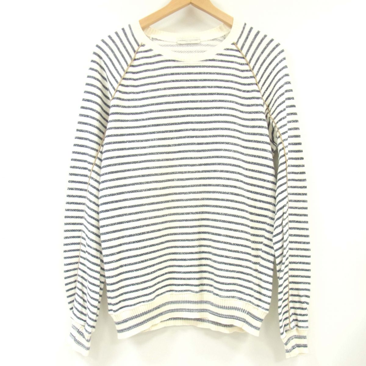 【中古】◆roberto collina ロベルトコリーナ ニット セーター ボーダー柄 イタリア製 メンズ