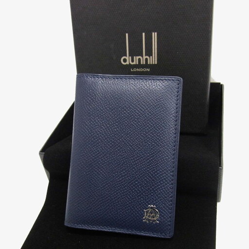 【中古】極美品☆dunhill ダンヒル レザー カードケース カードホルダー メンズ 箱付き 本革 【中古】極美品☆dunhill ダンヒル レザー カードケース カードホルダー メンズ 箱付き 本革