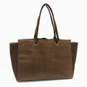 【中古】◇N.J.B for UNITED ARROWS 2way レザートートバッグ 肩がけバッグ ダークブラウン ユナイテッドアローズ メンズ レディース