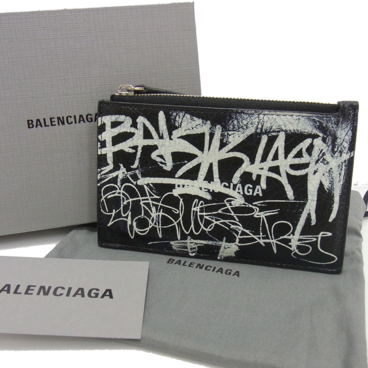 【最短翌日着・関税送料込】 BALENCIAGA 財布 case GRAFFITI 楽天市場】バレンシアガ 財布 グラフィティの通販