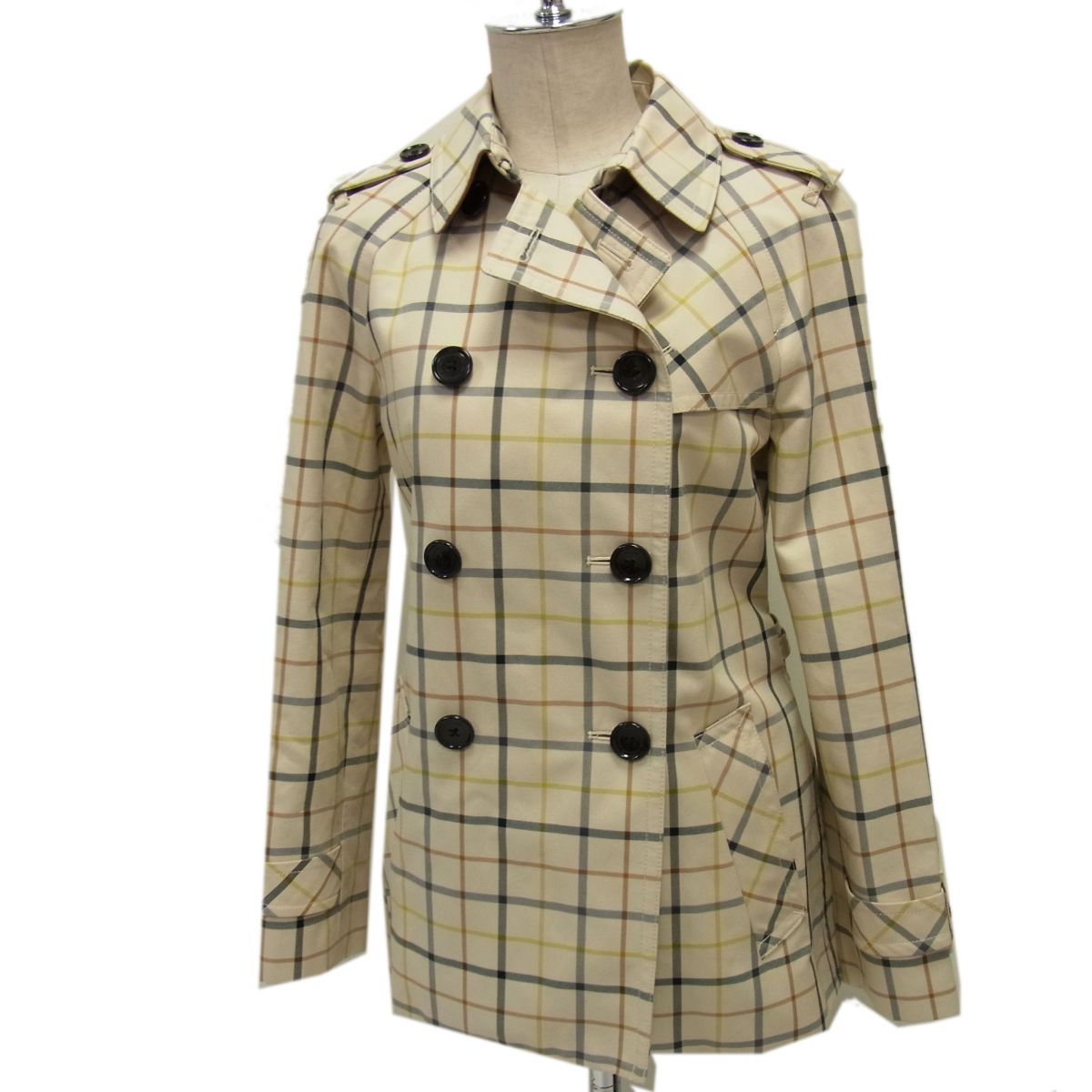 楽天市場】チェック柄（ブランドコーチ）（コート・ジャケット