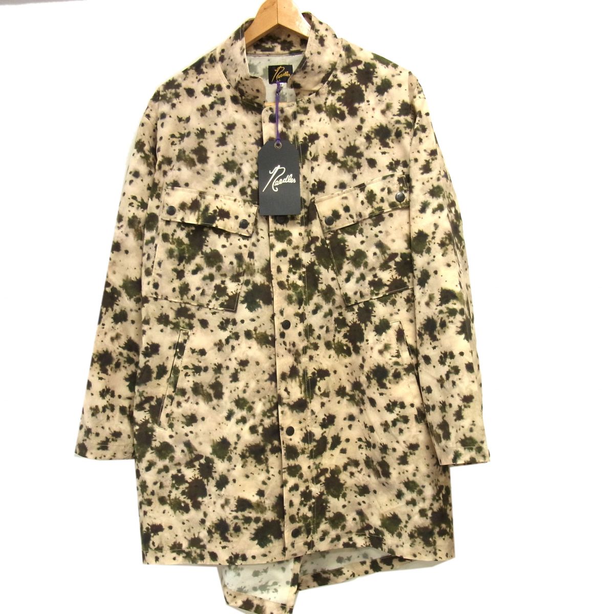 Rakuten - 【未使用】☆Needles ニードルス 21SS POLY RIPSTOP C.P. COAT IN069 カモフラ柄 リップストップ コート 迷彩 秋物 メンズ