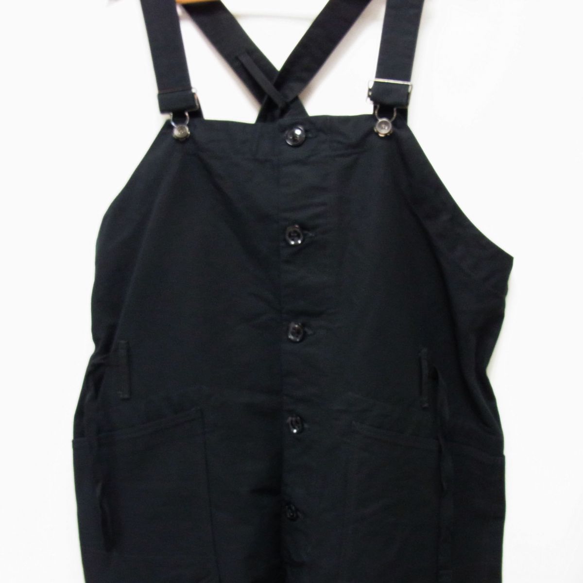 【中古】美品☆Engineered Garments 18AW オーバーオール コットンダブルクロス USA製 つなぎ オールインワン メンズ サロペットパンツ