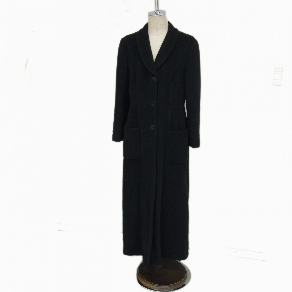 w76さん専用良品アルマーニ コレツォーニ ロングチェスターコート アンゴラ 中古・古着通販】ARMANI COLLEZIONI (アルマーニ コレツィオーニ