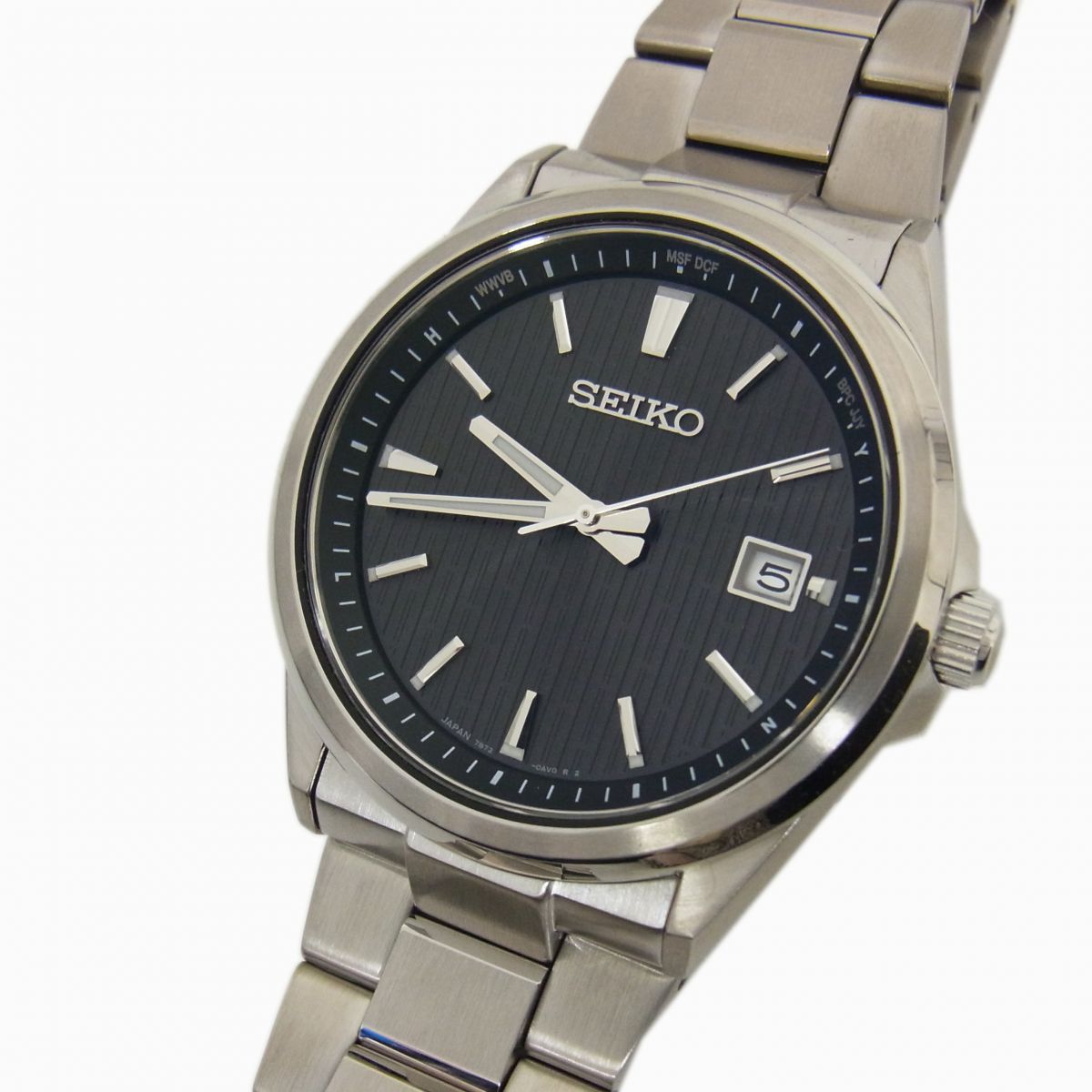 【中古】美品 ◇SEIKO SELECTION SBTM351 7B72-0AK0 セイコーセレクション Sシリーズ 電波 ソーラー 腕時計 メンズ