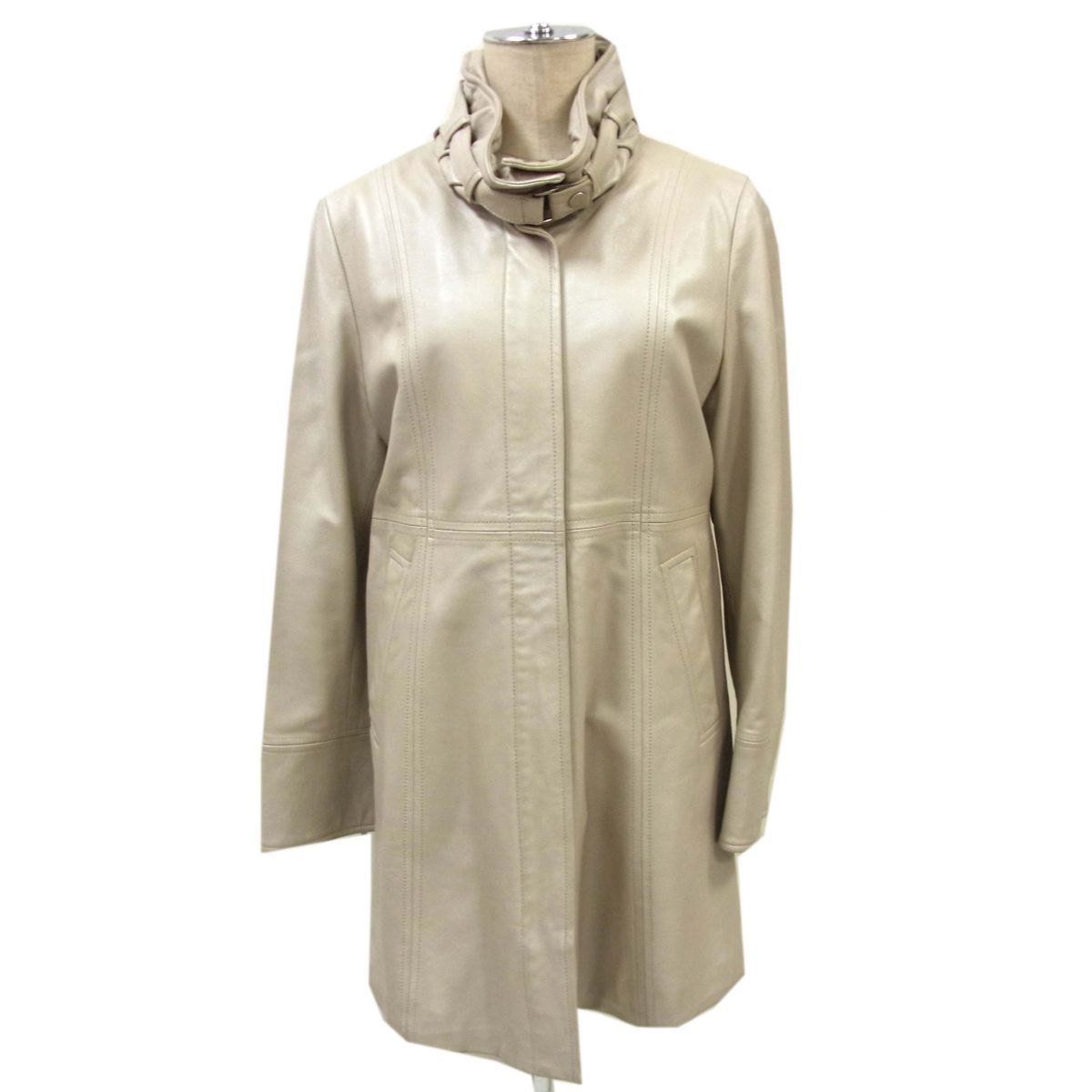 ✨️美品✨️バルマン　高級 羊革 レザージャケット ファー付き　ラムレザー　L BALMAIN（レザージャケット）のフリマアイテム一覧