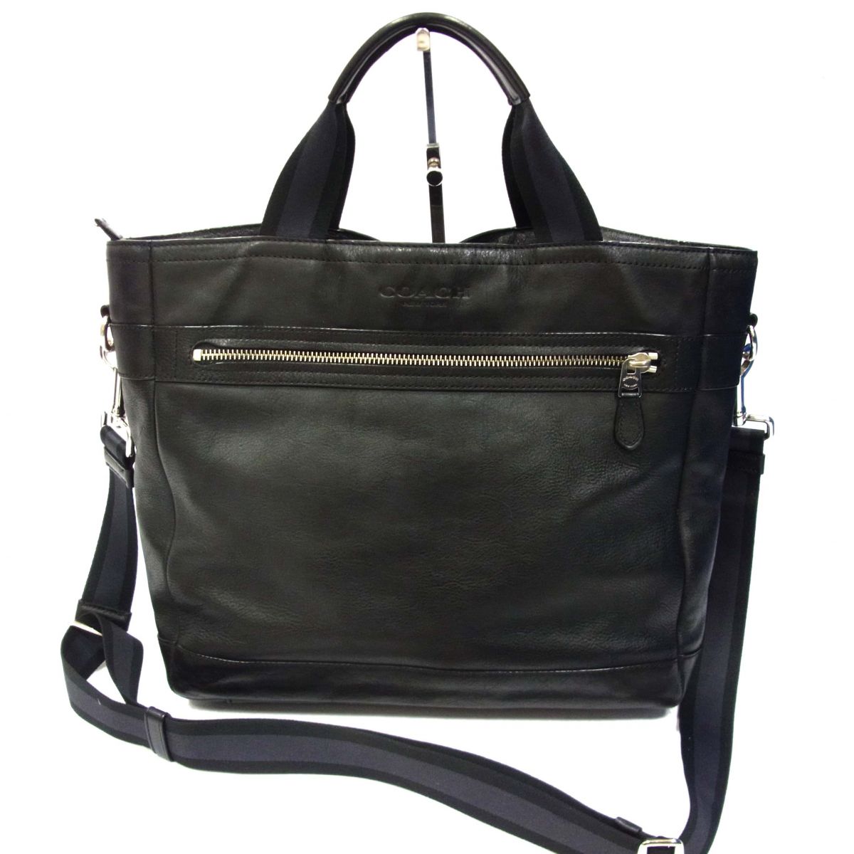 美品　本物　コーチ　ビジネス　バッグ　2way レザー　ショルダー　トート COACH（コーチ） ショルダーバッグ COACH 2way レザー ワーナー トート