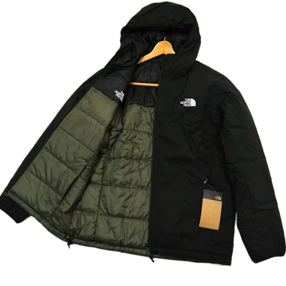 Rakuten - 【未使用】 ◆THE NORTH FACE ノースフェイス リバーシブル エニータイムインサレーテッドフーディ 中綿 ジャケット NY82380 メンズ
