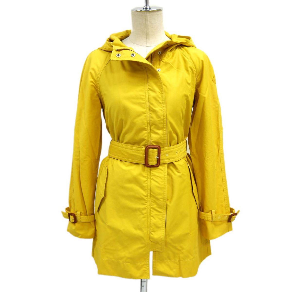 Rakuten - 【中古】◆MONCLER モンクレール フーデッドコート ISIDE スプリングコート 春物 レディース