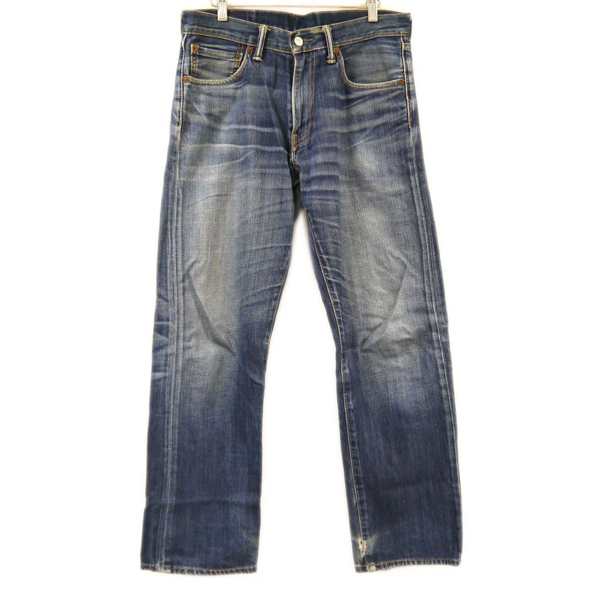 Rakuten - 【中古】◆Levi's リーバイス 503 ジーンズ デニム パンツ リラックスストレート 00503-0296 USED加工 メンズ