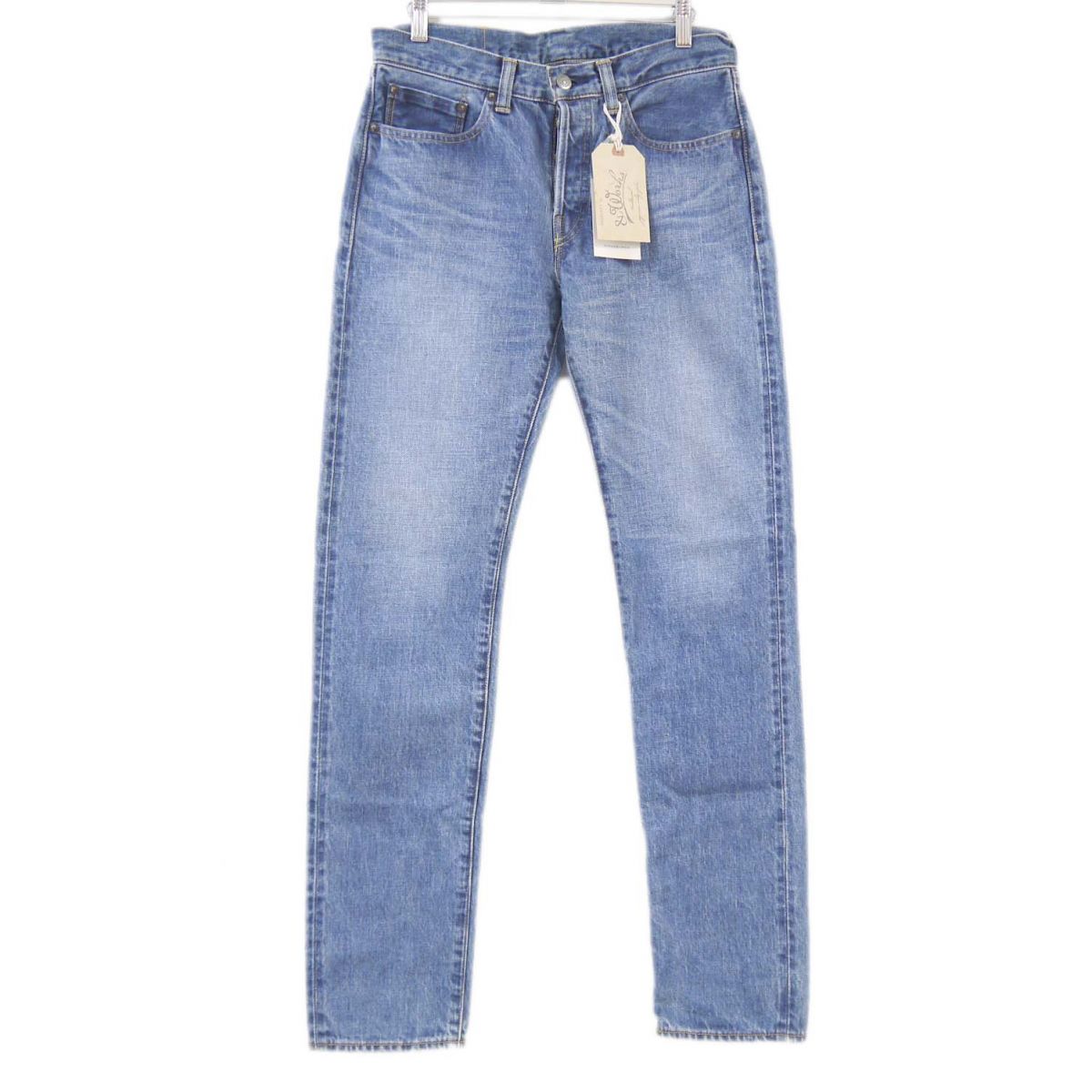 Rakuten - 【未使用】◆STRASBURGO &Works セルビッチ デニムパンツ USED加工 日本製 ジーンズ ピンク耳 赤耳 ストラスブルゴ メンズ