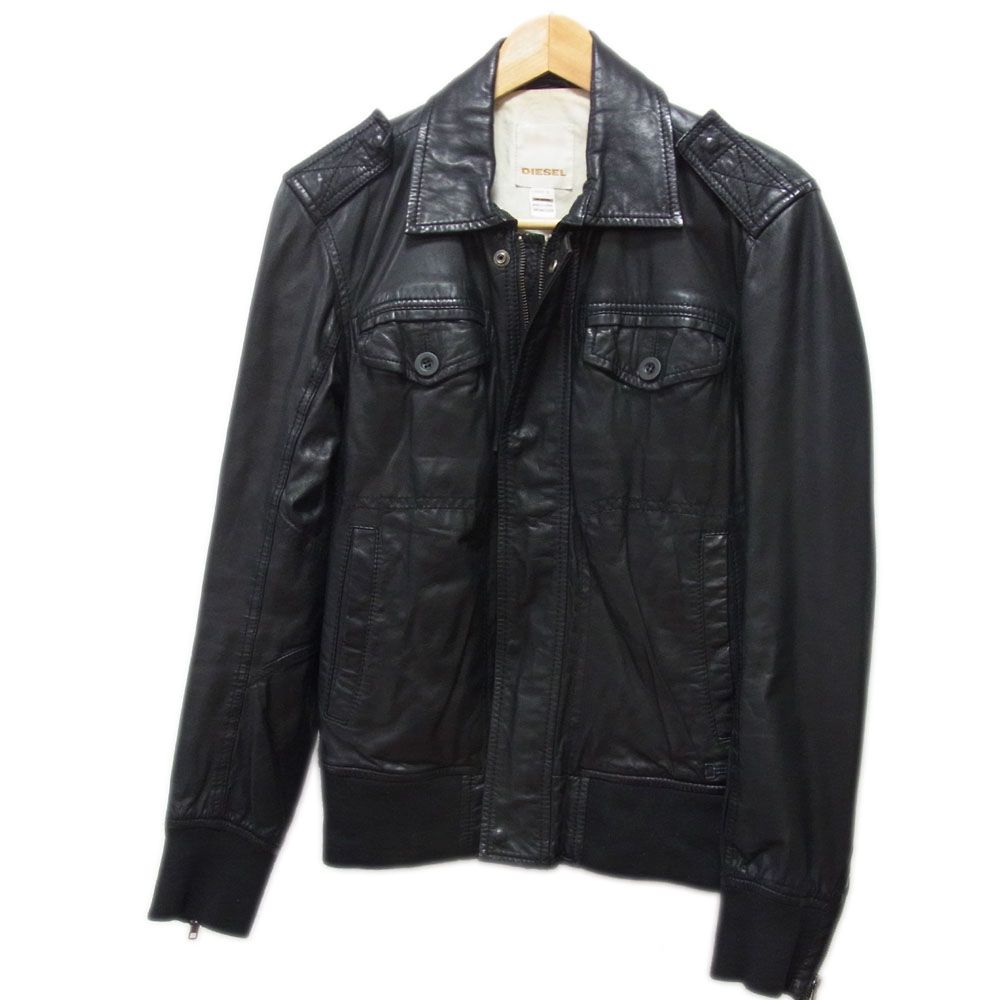 楽天市場】ディーゼル diesel ライダース ジャケット ラムレザー 楽天市場】ディーゼル diesel ライダース ジャケット ラムレザー
